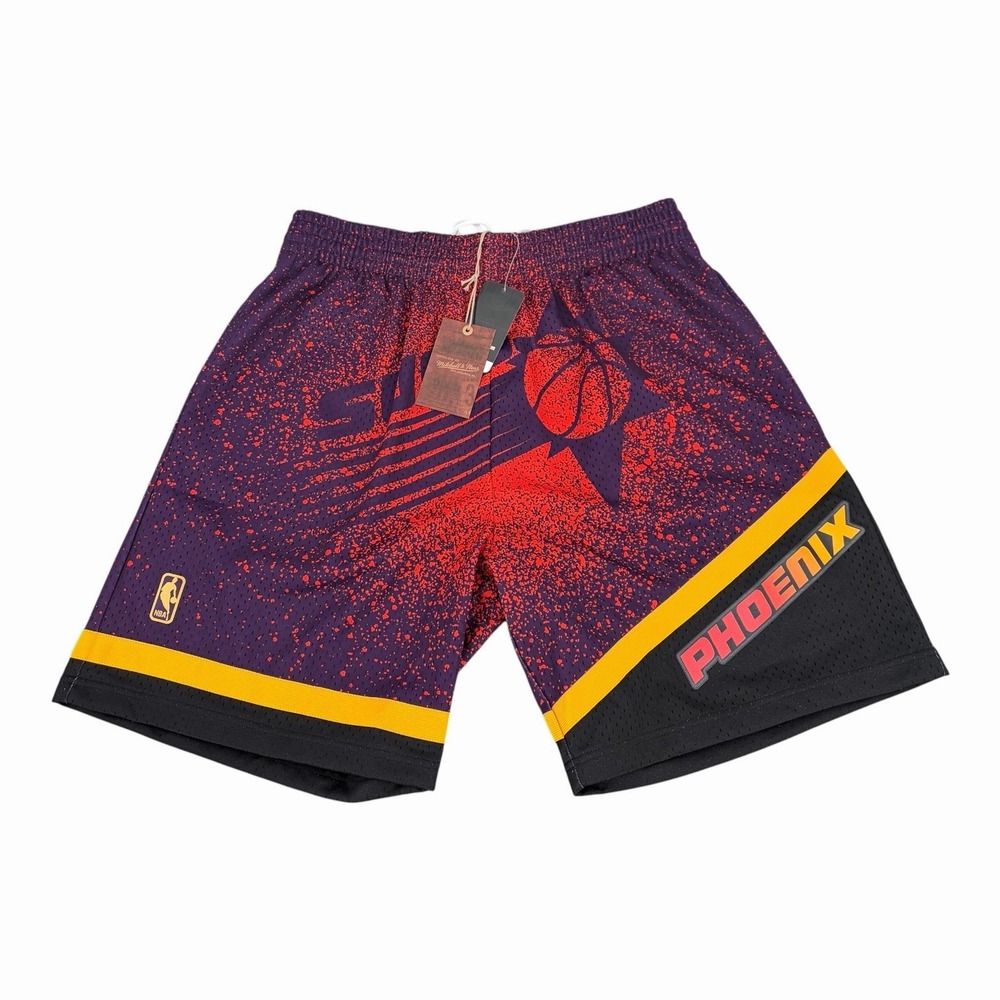 Mitchell & Ness Gradient NBA 1996 Phoenix Suns Re-Take Swingman Shorts Size L